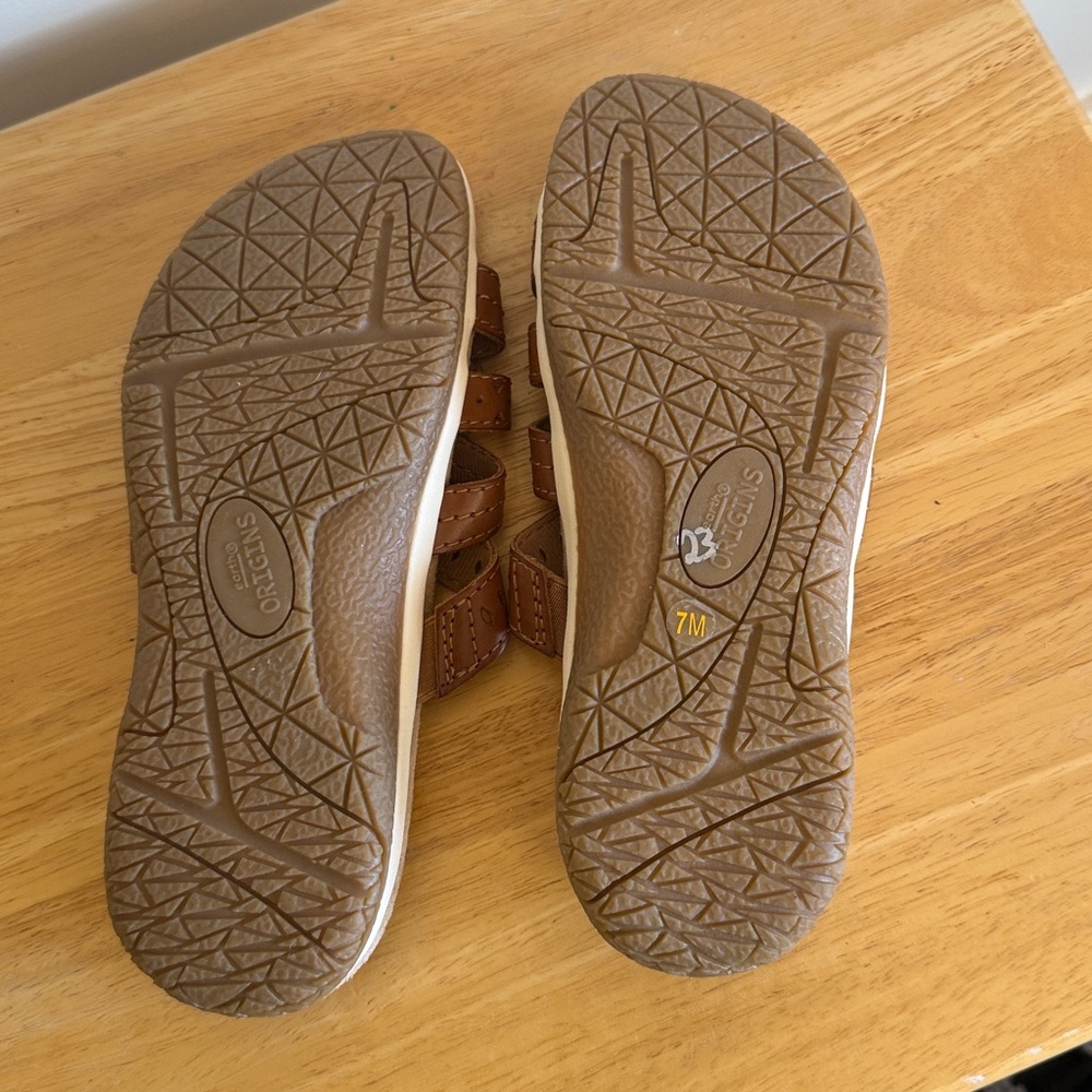 Earth Origins Sassoni Womens Sandals Size 7 Brown - Picture 14 of 16